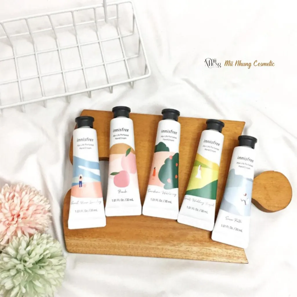 Kem Dưỡng Da Tay Innisfree Jeju Life Perfumed Hand Cream 30ml