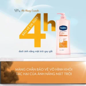 Sữa Dưỡng Thể Vaseline Chống Nắng Và Sáng Da 350ml (Mới)